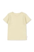 Konges Sløjd kratka majica otroška bombažna MINNIE TEE GOTS rumena KS105485