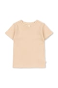 Konges Sløjd kratka majica otroška bombažna MINNIE TEE GOTS rjava KS105485