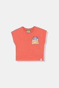 United Colors of Benetton tričko detské bavlnené oranžové 3I1XG10N9