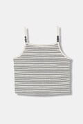 United Colors of Benetton crop top παιδικό με βαμβάκι μπεζ 38DBCH027