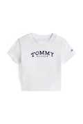 Tommy Hilfiger t-shirt niemowlęcy kolor biały z aplikacją KN0KN02146