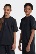 adidas t-shirt dziecięcy kolor czarny z nadrukiem JF2499