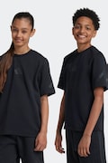 adidas t-shirt dziecięcy kolor czarny z nadrukiem JF2499