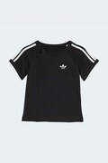 Dječja majica kratkih rukava adidas Originals boja: crna, s aplikacijom, KD1013