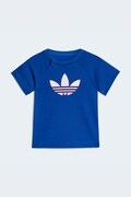 adidas Originals t-shirt niemowlęcy z bawełny granatowy KD1059