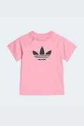 adidas Originals t-shirt dziecięcy bawełniany różowy KD1061