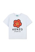 Kenzo Kids gyerek pamut póló nyomott mintás, K61698