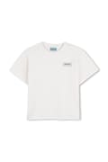 Kenzo Kids t-shirt bawełniany dziecięcy kolor biały z nadrukiem K61681