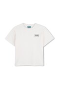 Kenzo Kids t-shirt bawełniany dziecięcy kolor biały z nadrukiem K61681
