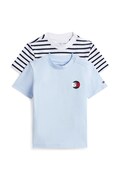 Tommy Hilfiger t-shirt dziecięcy 2-pack niebieski KN0KN02378