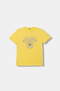 United Colors of Benetton kratka majica otroška bombažna rumena 3I1XC10S4