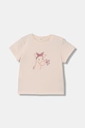 United Colors of Benetton футболка дитяча бавовняна бежева 3I1XA1078