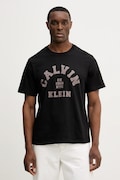 Calvin Klein Jeans t-shirt bawełniany męski kolor czarny z nadrukiem LV04RE810G