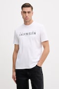 Calvin Klein Jeans t-shirt bawełniany męski kolor biały z nadrukiem LV14RE817G