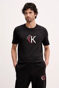 Calvin Klein Jeans t-shirt bawełniany męski kolor czarny z nadrukiem LV14RE829G