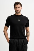Karl Lagerfeld t-shirt męski kolor czarny gładki 561235.755034