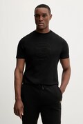 Karl Lagerfeld T-shirt męski bawełniany czarny 561224.755052