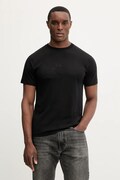 Karl Lagerfeld t-shirt bawełniany męski kolor czarny gładki 561241.755061