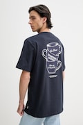 Les Deux t-shirt in cotone Ben uomo colore blu navy 1001565