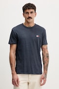 Tommy Jeans t-shirt męski kolor granatowy gładki DM0DM22667