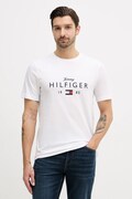 Tommy Hilfiger t-shirt bawełniany męski kolor biały z nadrukiem MW0MW41455