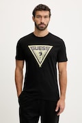 Guess t-shirt bawełniany LUTA męski kolor czarny z nadrukiem Z6RI03 I3Z14