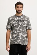 Guess t-shirt bawełniany CHAYTON męski kolor szary wzorzysty Z6RI05 I3Z14