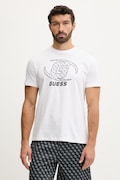 Guess t-shirt bawełniany KELE męski kolor biały z nadrukiem Z6RI06 I3Z14