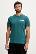 Guess t-shirt bawełniany LAURO męski kolor zielony z nadrukiem Z6RI12 I3Z14