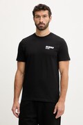 Guess t-shirt bawełniany LAURO męski kolor czarny z nadrukiem Z6RI12 I3Z14