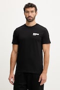 Guess t-shirt bawełniany LAURO męski kolor czarny z nadrukiem Z6RI12 I3Z14