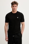 Guess T-shirt męski bawełniany z elastanem JANNICK czarny Z6RI07.J1314