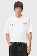 AllSaints t-shirt bawełniany męski kolor biały z nadrukiem M042PD