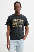 Guess Originals t-shirt bawełniany męski kolor czarny z nadrukiem M6RI54 K8FQ4