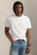 Polo Ralph Lauren t-shirt bawełniany męski kolor beżowy gładki 710977904