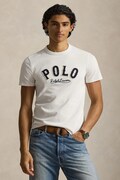Polo Ralph Lauren t-shirt bawełniany męski kolor beżowy z aplikacją 710P07349