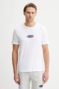 ZADIG&VOLTAIRE t-shirt bawełniany męski kolor biały z nadrukiem JMTS01743