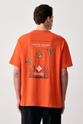 Columbia T-shirt męski bawełniany CSC pomarańczowy 2155041
