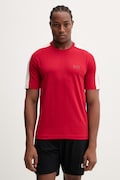 T-shirt προπόνησης EA7 Emporio Armani ανδρικό, χρώμα: κόκκινο, AF21787.7M001595