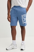 EA7 Emporio Armani pantaloncini in cotone uomo colore blu AF22266.7M001414