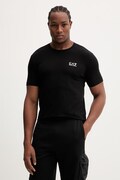 Μπλουζάκι EA7 Emporio Armani χρώμα: μαύρο, PJVQZ.8NPT26