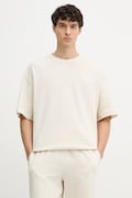 Puma T-shirt męski z bawełną Essential elevated beżowy 692018