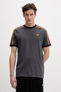 Бавовняна футболка adidas Originals колір сірий з аплікацією KC8637