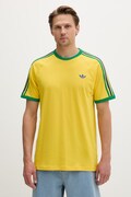 adidas Originals t-shirt ανδρικό βαμβακερό κίτρινο KC8643