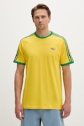 adidas Originals t-shirt ανδρικό βαμβακερό κίτρινο KC8643