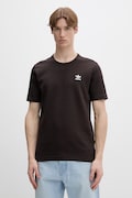 adidas Originals t-shirt męski kolor brązowy gładki KE1136