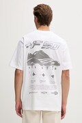adidas Originals T-shirt oversize męski bawełniany biały KE2674