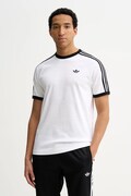 adidas Originals t-shirt bawełniany męski kolor biały z aplikacją KE3537