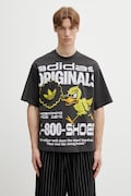 adidas Originals t-shirt bawełniany męski kolor szary z nadrukiem KG6438
