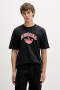 adidas Originals t-shirt bawełniany męski kolor czarny z nadrukiem KS7618